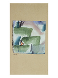 The Territory of a Tomcat; Revier Eines Katers Giclee Print by Paul Klee