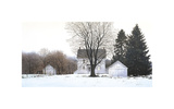 Pennsylvania White Giclee Print by Ray Hendershot