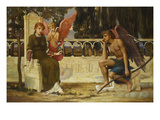 Love and Time reproduction procédé giclée par John Melhuish Strudwick