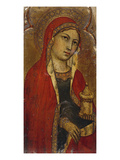 St Mary Magdalene - a Fragment from an Altarpiece Giclée-Druck von Taddeo di Bartolo