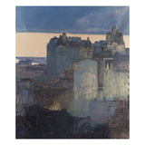 Die Grosse Stadt Giclee Print by Rudolf Jettmar
