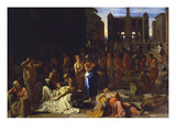 The Plague at Athens reproduction procédé giclée par Michael Sweerts