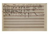 Lied, a Song Without Words, for Pianoforte in E Flat Major Giclee Print by Félix Mendelssohn-Bartholdy