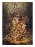 The Fall of the Angels Giclee Print by Edward Dayes