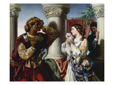 Othello and Desdemona Giclee Print by Daniel Maclise