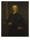 Portrait of Sir Isaac Newton, Aged 80, Three-Quarter Length, in a Grey Coat Giclee Print by Anthony Lee