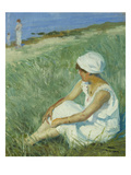 On the Beach Giclee Print by Paul Fischer