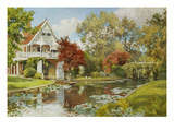 The Boathouse Giclee Print by Alfred Parsons