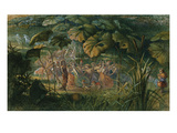 Fairy Dance in a Clearing reproduction procédé giclée par Richard Doyle