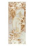 Winter Giclee Print by Alphonse Mucha