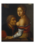 Cimon and Pero (Caritas Romana) Giclee Print by Georg Pencz