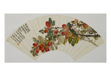 Lychee - from 'Flowers and Calligraphy' Reproduction procédé giclée par Wu Changshuo