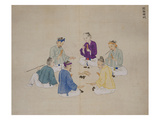 Gambling Giclee Print by Kim Junkeun