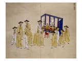 Worshipping an Ancestor Giclee Print by Kim Junkeun