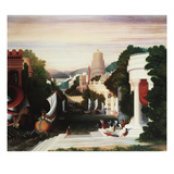 The Embarkation of Ulysses Reproduction procédé giclée par Erastus Salisbury Field