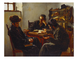 Rabbi's Looking for an Answer Giclee Print by Karl Zwey