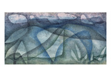Rainy Day; Regentag Reproduction procédé giclée par Paul Klee