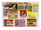 Collection of 1960's Odeon Concert Hall Bills, Including the Beach Boys, Duke Ellington, Ella… Giclee Print