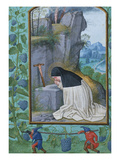 Saint Odilia, from the Hours of Albrecht of Brandenburg Giclee Print