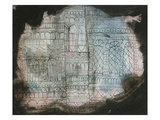 Castle Burning; Schloss in Flammen Giclee Print by Paul Klee