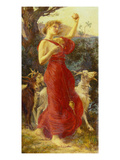 The Goat Girl Giclée-Druck von Edith Ridley Corbet
