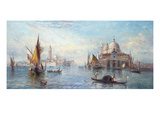 The Dogana, Venice Giclee Print by Alfred Pollentine