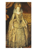 Portrait of Queen Elizabeth of Bohemia Giclee Print by Robert Peake