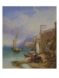 Ragusa on the Adriatic Giclee Print by Thomas Miles Richardson