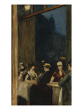 At the Cafe; Im Cafe Giclee Print by Lesser Ury