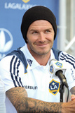 Carson, CA August 19 - David Beckham Fotografie-Druck von Noel Vasquez