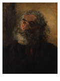 Portrait of a Bearded Man Giclee Print by Adolph Menzel
