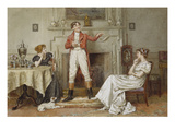 A Good Story Giclee Print by George Goodwin Kilburne