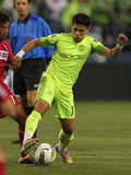 Seattle, WA October 4 - Fredy Montero Photographic Print by Otto Greule Jr