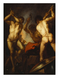 The Forge of the Vulcan Giclee Print by Theodore van Thulden