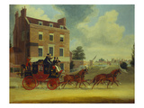 The Quicksilver Royal Mail Giclée-Druck von James Pollard