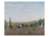 On the Terrace Giclee-trykk av Antonio Bignoli