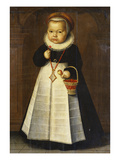 Portrait of a Girl, Aged 1 Giclee Print by Jan Claesz