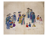Wedding Ceremony Giclee Print by Kim Junkeun