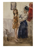 In the Dressing Room Giclee Print by Isaac Israels