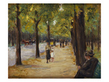 In the Tiergarten, Berlin reproduction procédé giclée par Max Liebermann