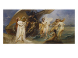 The Sirens Giclée-Druck von Eduard Veith