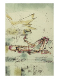 Struck by Lightning; Blitzschlag Giclee Print by Paul Klee