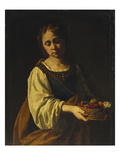 Saint Dorothea Giclee Print by Antiveduto Gramatica (Attr to)