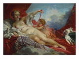 Venus and Cupid Giclee Print by Francois Boucher