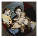 The Madonna and Child with St. Catherine and an Angel Giclee Print by Antonio Allegri da Correggio (After)