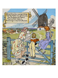 Blow Wind Blow and Go Mill Go Giclee-trykk av Henry Matthew Brock