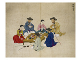 Lunch Break Giclee Print by Kim Junkeun