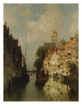 A View of the Voorstraathaven, Dordrecht Giclee Print by Johannes Karel Christian Klinkenberg