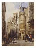 Maison De L'Amiral Coligny Rue Bailleul Paris Giclee Print by Thomas Shotter Boys