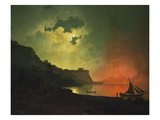 Vesuvius from Posillipo Giclee Print by Joseph Wright of Derby